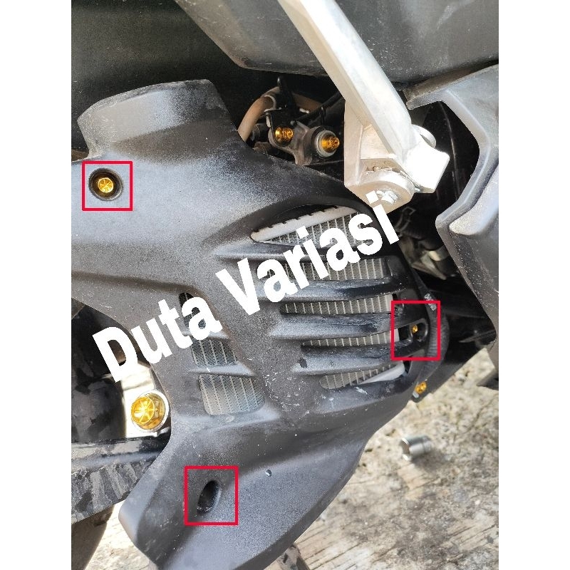 NACOM DV Baut Tutup Radiator Standar Nmax,Lexi,Aerox