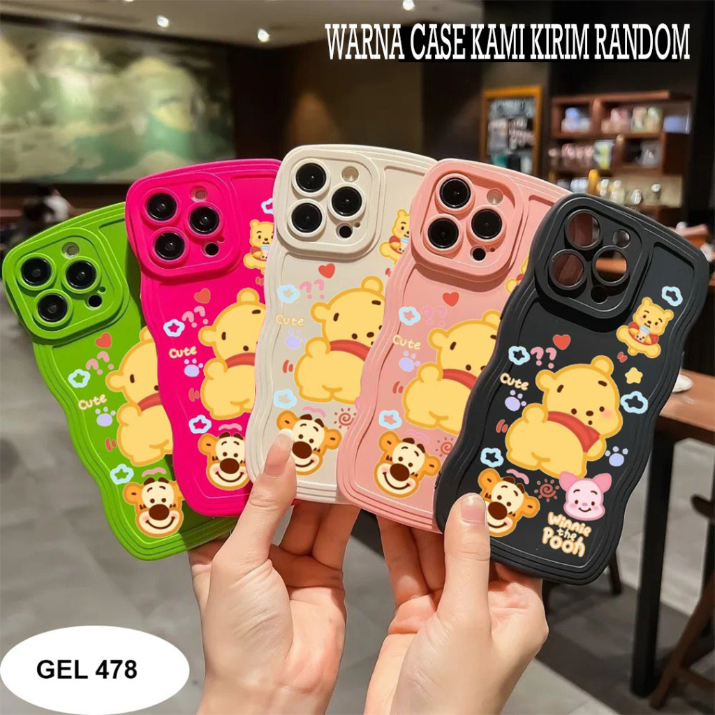 Case Gelombang Desain Xiaomi Redmi A1 A1 Plus Redmi 10 5g