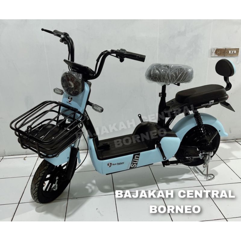 DIJAMIN TERMURAH !! NEW SEPEDA LISTRIK SUN GALAXY / ELECTRIK BIKE TERMURAH DAN BERGARANSI