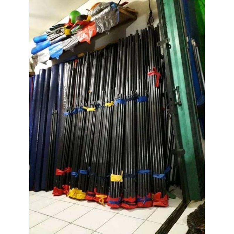 Rangka tenda cafe 2x2(hanya kerangka besi)