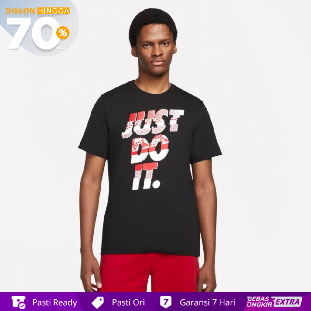 Kaos Nike Original Pria Sportswear NIKE JDI - Hitam
