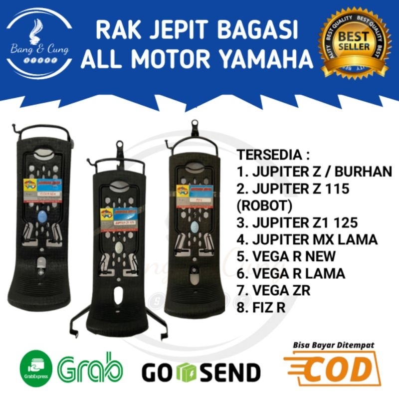 B&C - Rak Keranjang Kranjang Jepit Bagasi Tengah All Yamaha Jupiter z Lama New Burhan / Jupiter 115 
