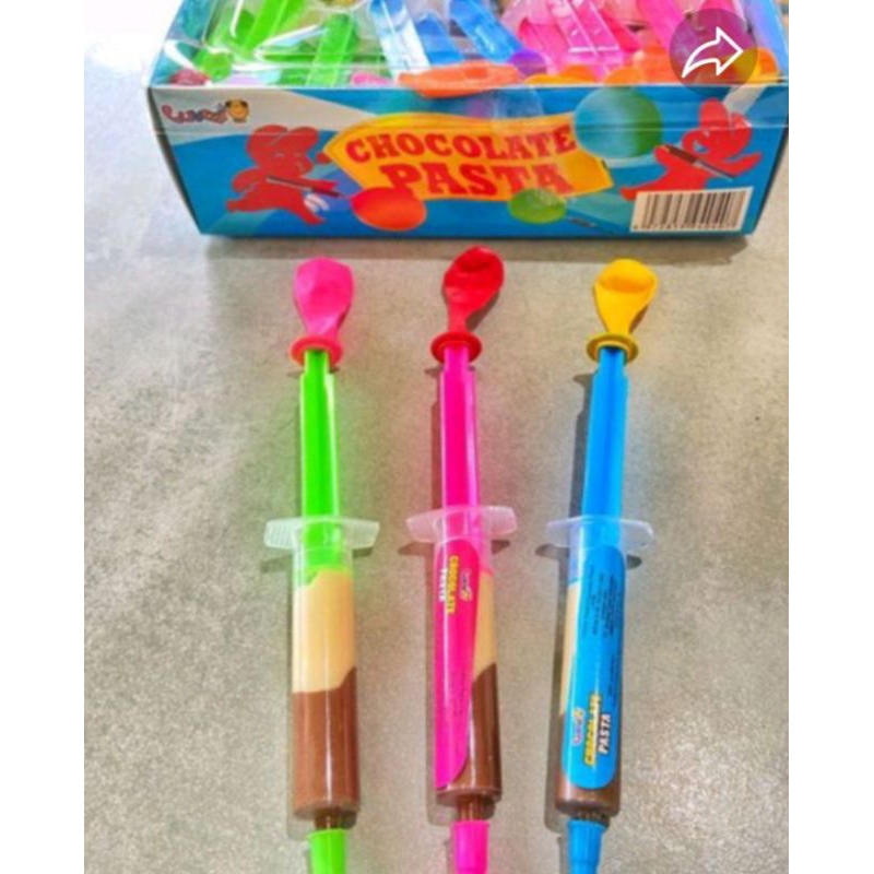 

coklat pasta suntik