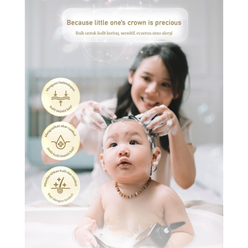 Moell Bubbles Bubbles Everywhere Shampoo 185gr/ Shampo Bayi &amp; Anak