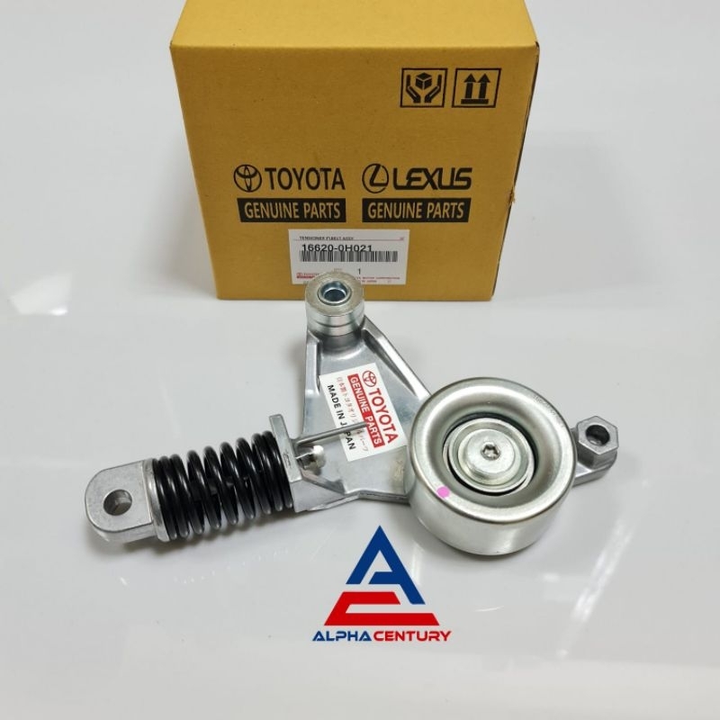 TENSIONER FAN BELT ASSY CAMRY 2007 ALPHARD ANH20 VELLFIRE 2009-2013 ORI GARANSI