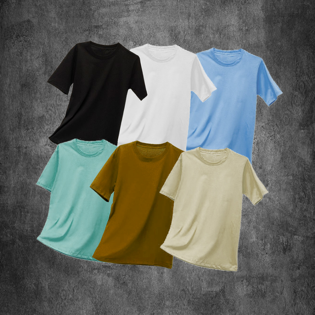 Kaos Polos  Kain Cotton Combed 24s Premium