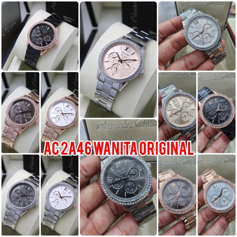 AC2A46 / JAM ALEXANDRE CHRISTIE AC 2A46 WANITA ORIGINAL