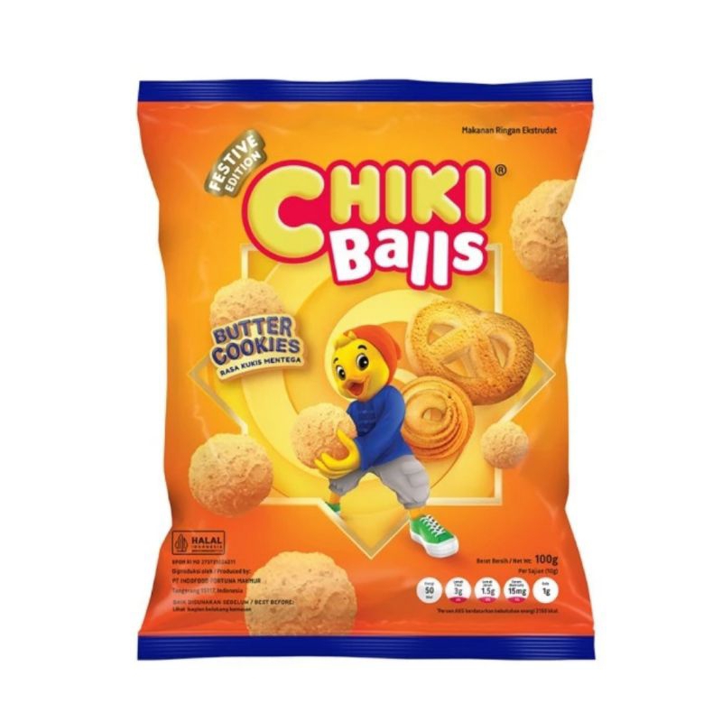 

Chiki Ball Butter Cookies 100 Gram (New Varian)