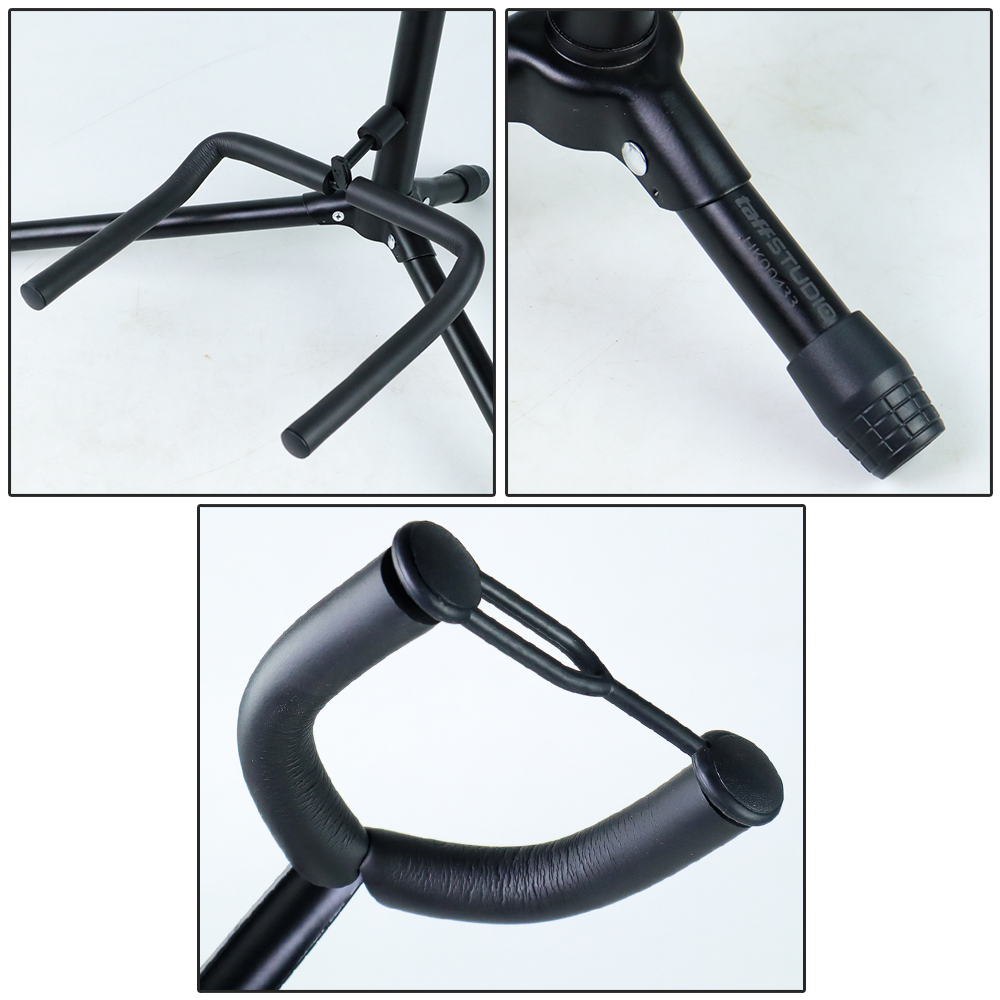 TaffSTUDIO Stand Gitar Long Neck - HK00433 - Black