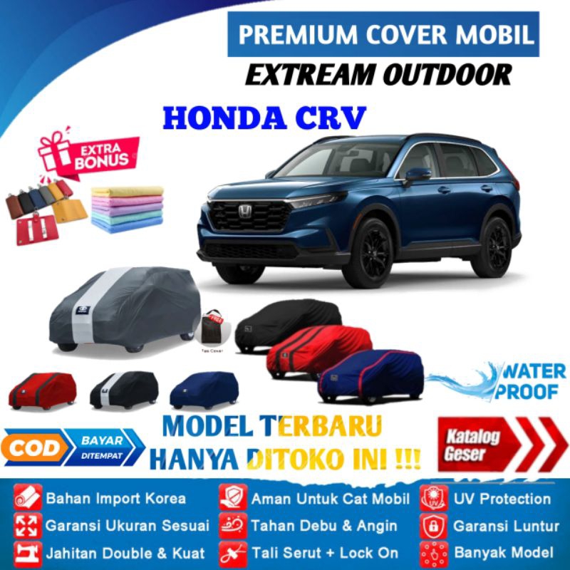 Body Cover Mobil Honda CRV Outdoor Waterproof / Sarung Mobil CRV Waterproof / Selimut Tutup Mobil Honda CRV Prestige Turbo Mantol Kerudung Mantel Penutup Mobil Honda CRV Waterproof Outdoor Anti Air