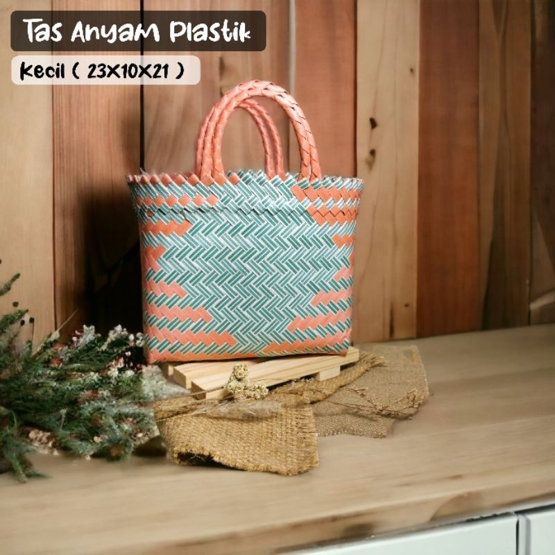 Tas Anyam Plastik KECIL Tas Belanja Tas Hampers