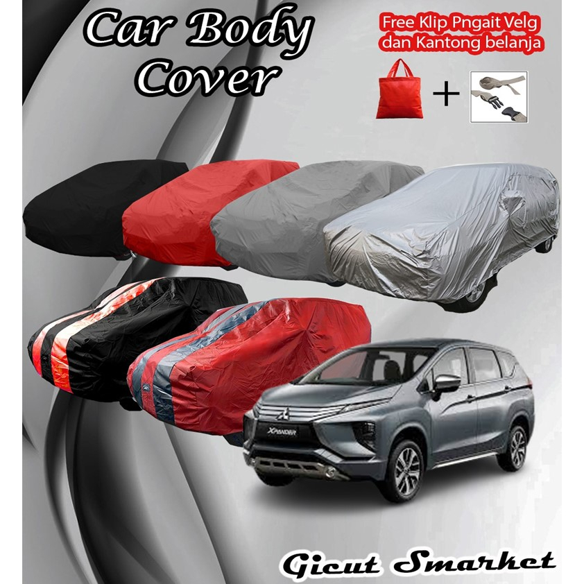 selimut sarung cover body mobil mitsubishi xpander expander free pengikat ban