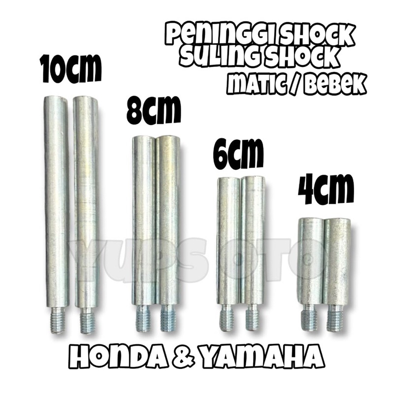 SULING SHOCK DEPAN PENINGGI SHOCK DEPAN MOTOR YAMAHA DAN HONDA SULING SHOCK MATIC DAN BEBEK MIO BEAT