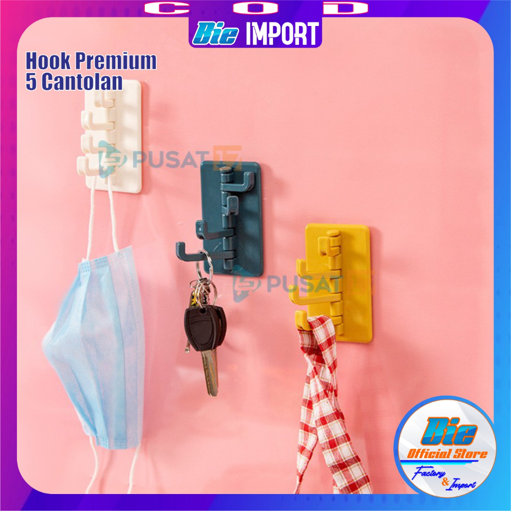 Cantolan Hook / Gantungan 3 Layer Multifungsi Impor Best Seller