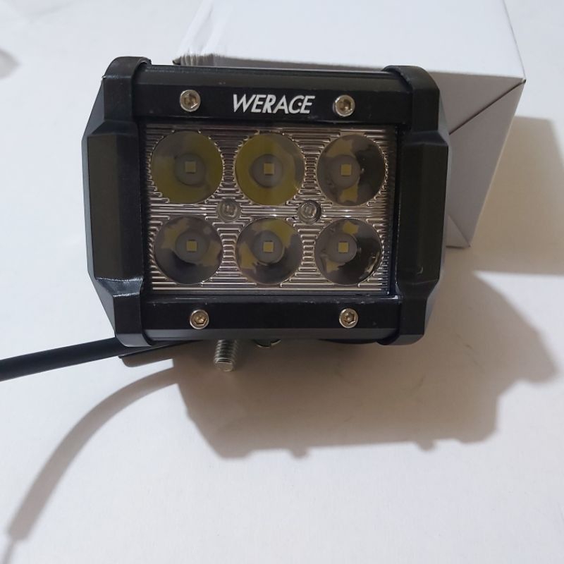 LAMPU TEMBAK SOROT LED 6 MATA KOTAK