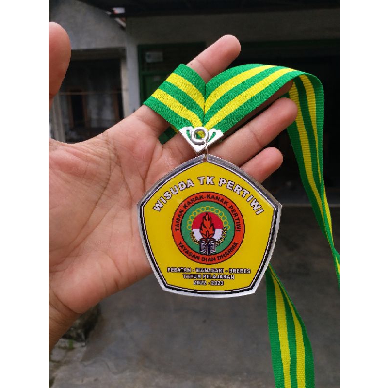 Mendali wisuda/Samir wisuda/kalung wisuda resin