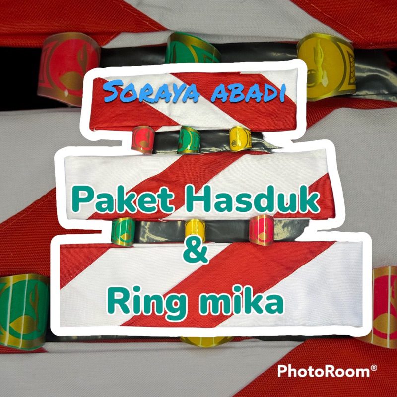 Paket Dasi/Kacu/Hasduk Pramuka dan Ring Mika SD, SMP, SMA