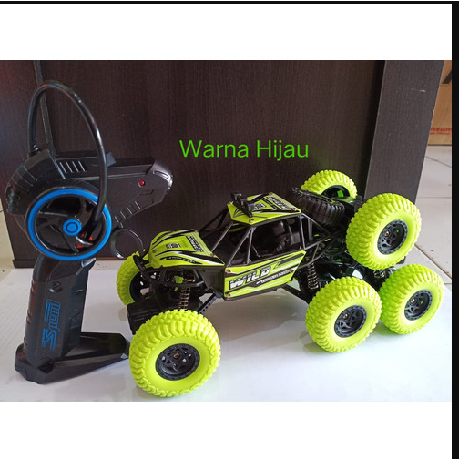 Mainan Mobil Remot Kontrol 8Roda/ RC Rock Crawler Mobil Remote Control 4WD Jeep Off Road Versi New