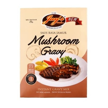 

MUSHROOM GRAVY - 25GR - SAUS STEAK -SAUS MUSHROOM Healthy Wagyu