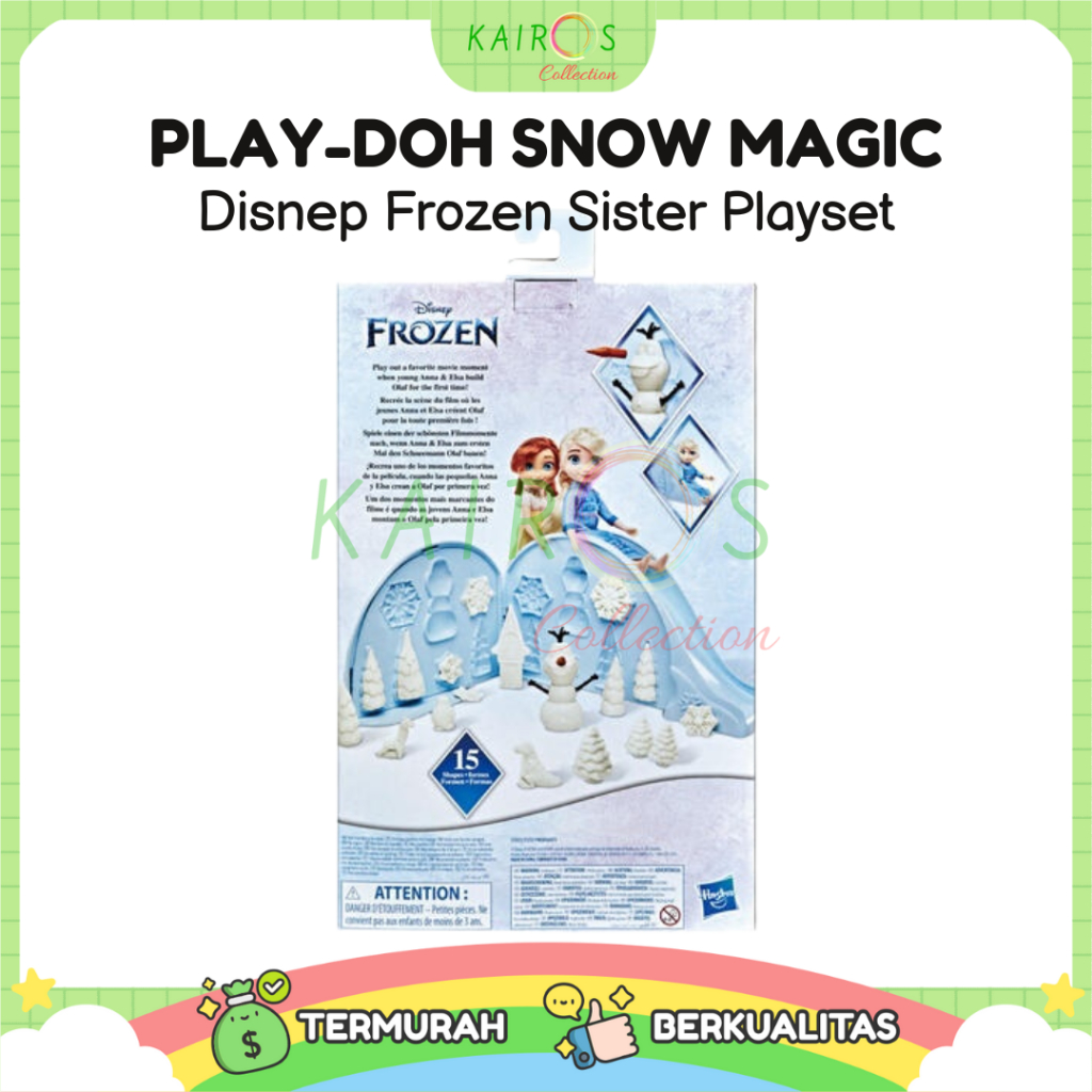 Disnep Frozen Sister Snow Magic PlayDoh Playset