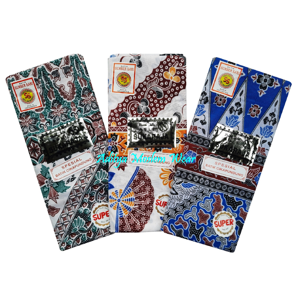 PAKET 4 PCS KAIN SARUNG BATIK WANITA SUKARAJA SAMPING SARUNG WANITA MELAHIRKAN