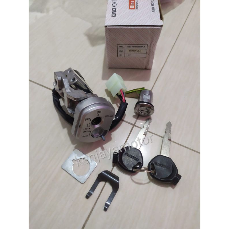 KUNCI KONTAK PLUS JOK SUPRA X125 FI F1 2007