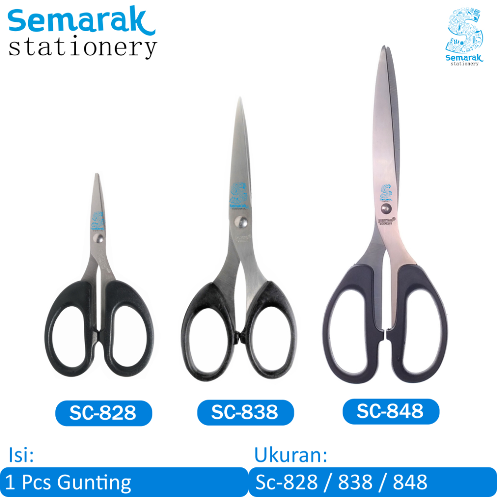 

Joyko Scissors Gunting Stainless Steel SC-828 - 838 - 848