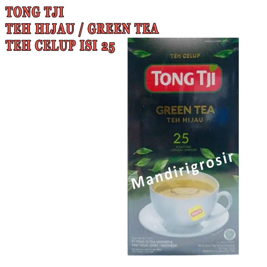 Teh Celup* Tong Tji* Teh Hijau* 50gr* 25 kantong