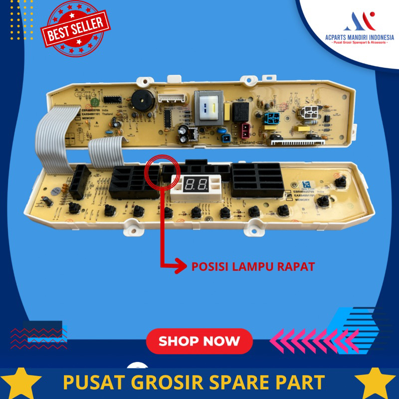 LG TS81VM modul pcb mesin cuci Top Loading