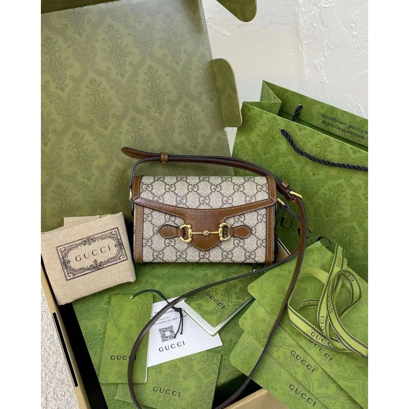 tas wanita Gg Mini Horsebit 1955