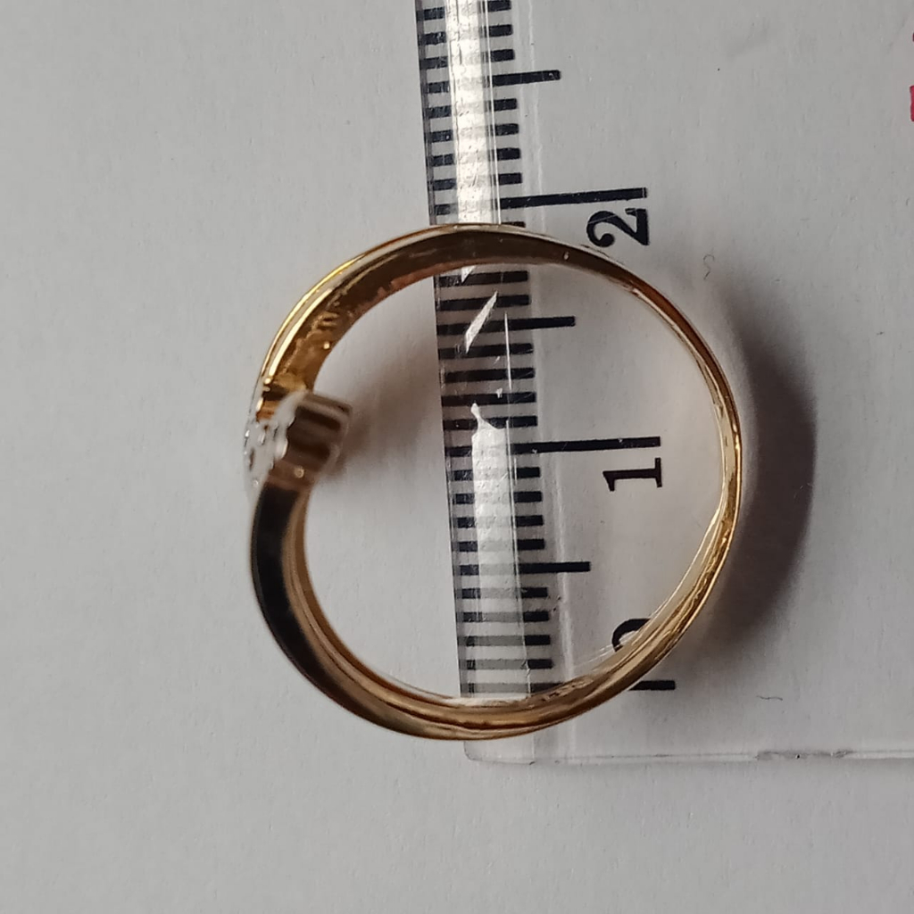 Cincin Emas 17K - 3.85 Gr Kadar 750 - 4615