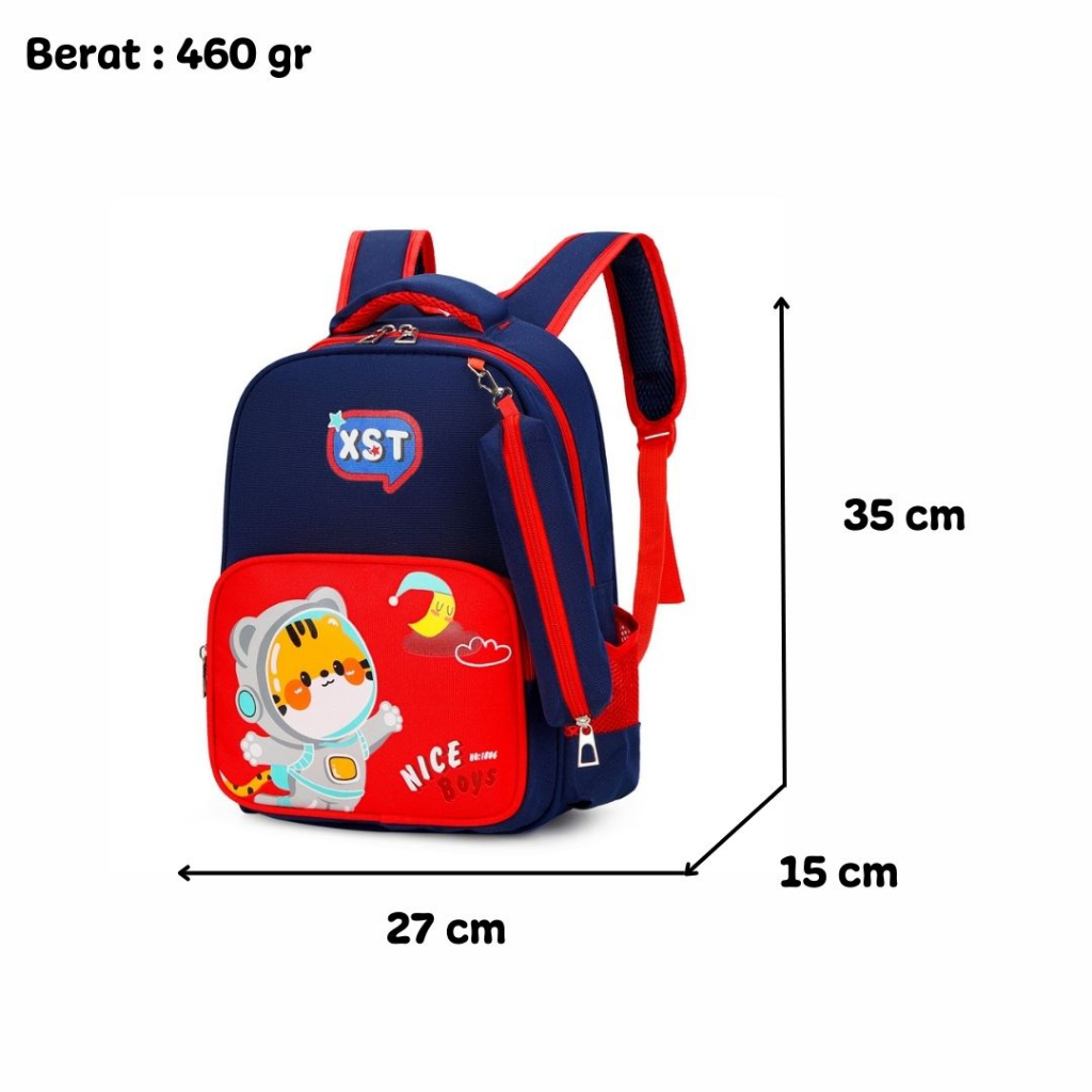 [MONA] Tas Ransel Anak Sekolah Lucu dan Imut Berbagai Karakter Kualitas Import Premium -M0220