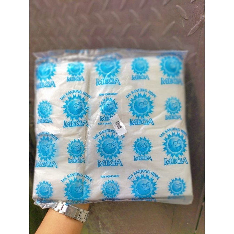 PLASTIK MEGA WARNA&BENING /kantong kresek