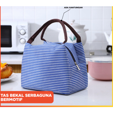 TAS BEKAL | LUNCH BAG | TAS BEKAL SERBAGUNA |THERMAL BAG | TAS BEKAL MENJAGA SUHU TEMPERATUR | COOLER BAG 4