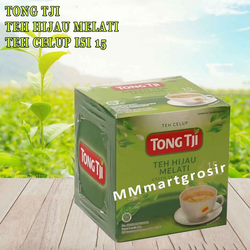 Tong Tji / Teh Celup / Teh Hijau Melati / 30gr / 15 kantong