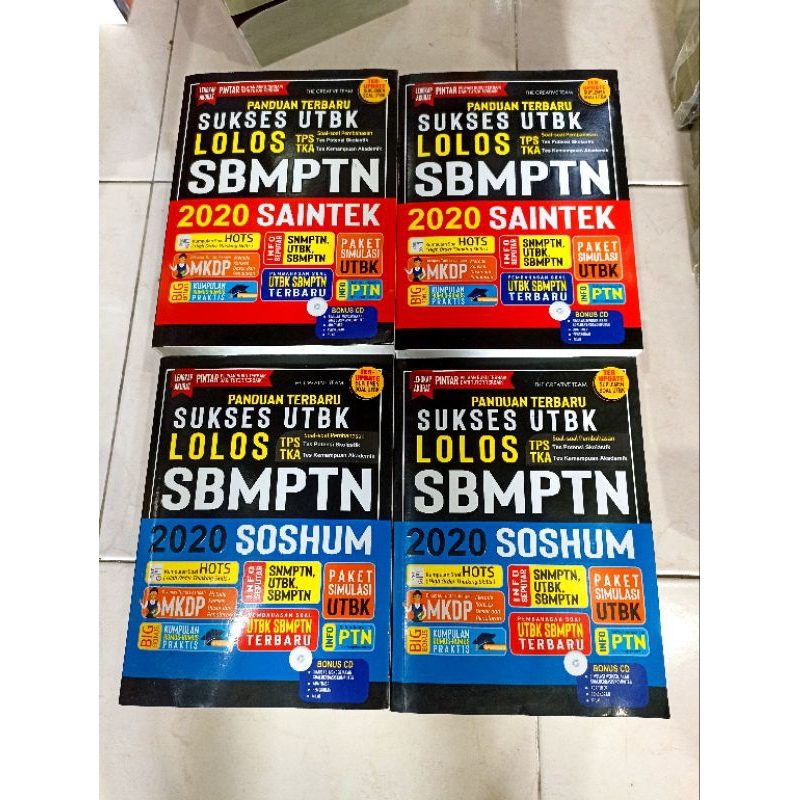 ( PROMO BUKU MURAH ORIGINAL ) BUKU PENDIDIKAN / SBMPTN / SOSHUM / SUKSES UTBK LOLOS SBMPTN / LOLOS S