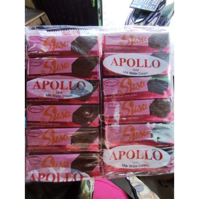 

Apollo Wafer Malaysia isi 12 pc rasa Vanilla