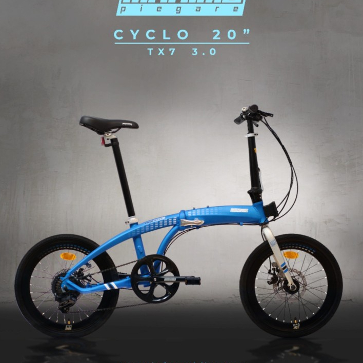 Sepeda Lipat MAXIMO PIEGARE CYCLO TX7 3.0 7 speed 16 inch