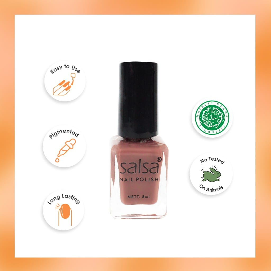 SALSA Nail Polish 8ml Nude 02