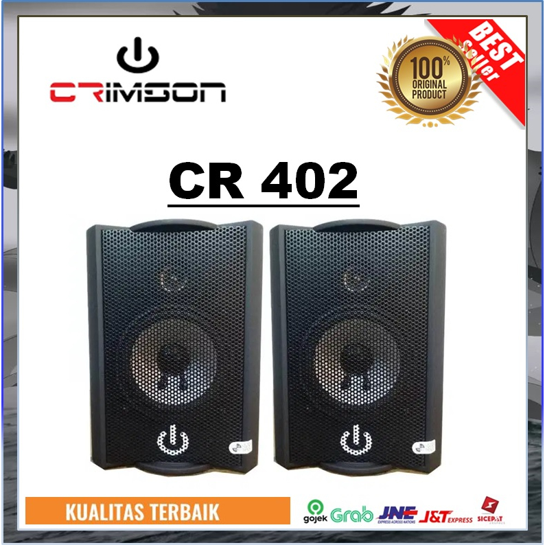 Speaker 4 inch Pasif Crimson CR-402 2 Way Monitor