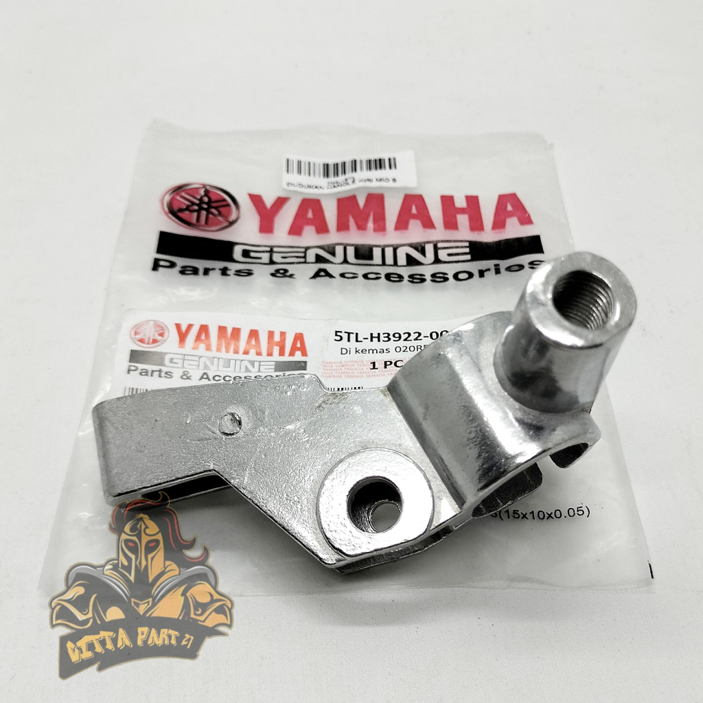 HOLDER DUDUKAN HANDLE SPION KIRI YAMAHA YGP 5TL KUALITAS ASLI ORIGINAL YAMAHA YGP PRESISI BAHAN BERKUALITAS DAN AWET MIO KARBU MIO SPORTY SMILE M3 MIO J MIO S MIO S XEON SOUL GT JUPITER Z JUPITER MX VEGA R NEW VEGA ZR DAN LAIN LAIN