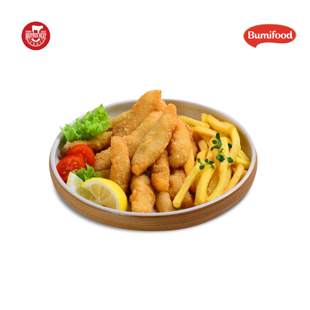 Seafood Olahan, Bumifood Fish and Chips 200gr