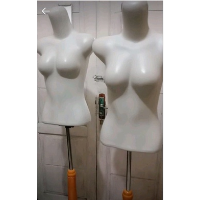 Manekin remaja abg butek + kaki kayu manekin