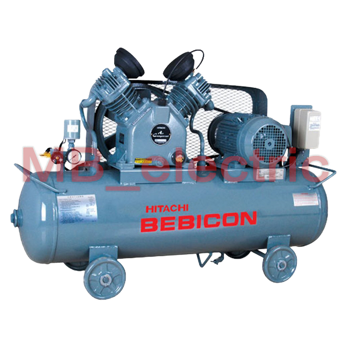Kompresor Angin Hitachi 11P-9.5V5A, Kekuatan 15 HP dengan Kapasitas Tangki 260 L