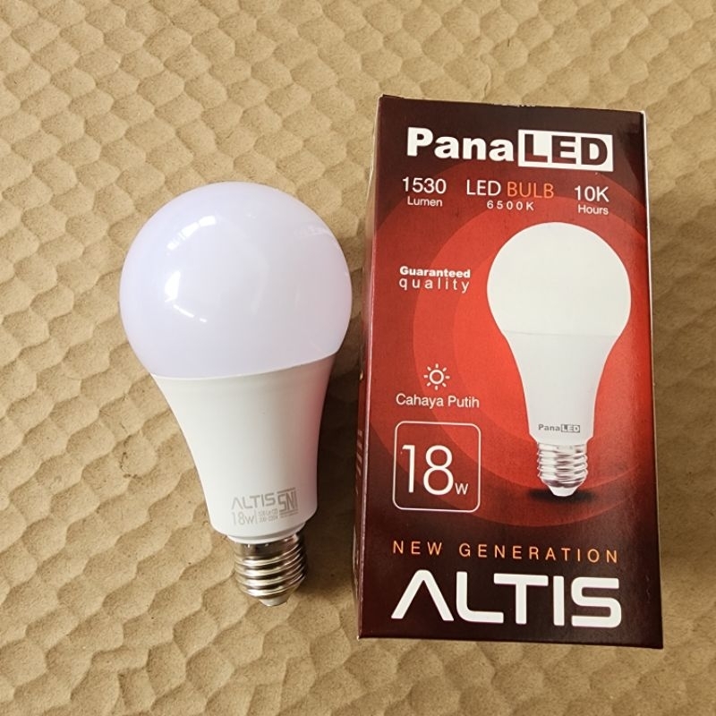 Lampu LED 18w Panaled Altis bohlam downlight 18 w putih white