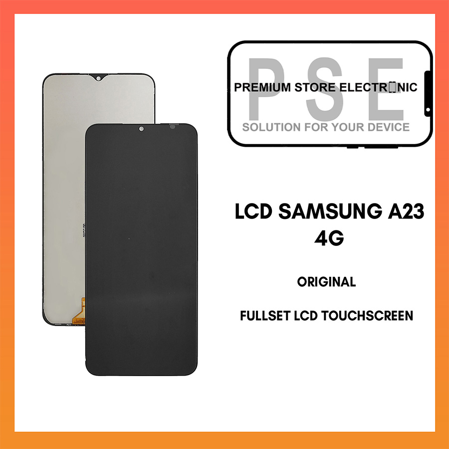 LCD Samsung A23 4G Original Fullset Touchscreen Garansi 1 Bulan