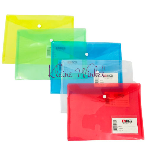 

Map Kancing Transparan BIG Kecil - A5 1 pcs/ 1 Biji