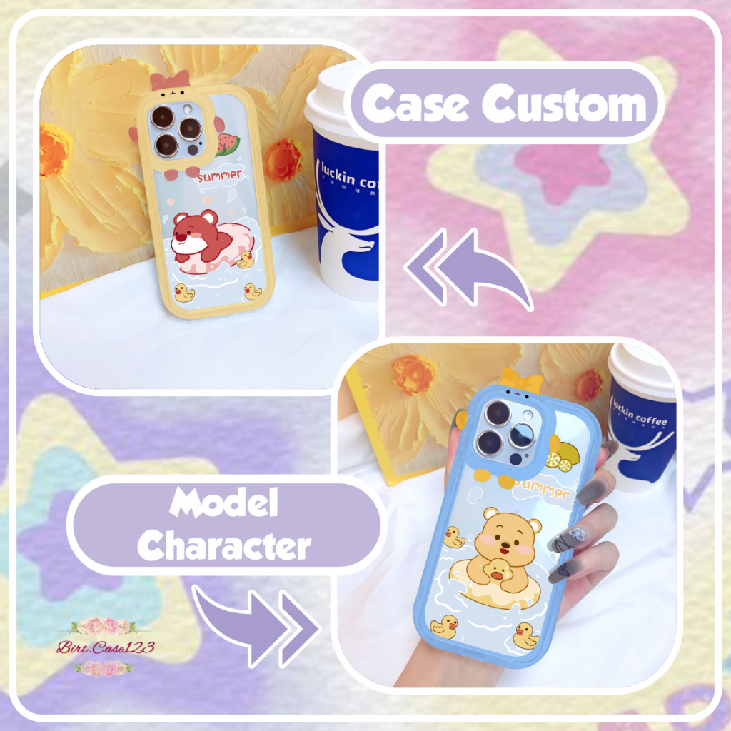 CUSTOM SOFTCASE PITACU FRAME KARAKTER CUSTOM SUMMER FOR XIAOMI REDMI 9 M2 9A 9I 9C 10A 9T M3 10 10C NOTE 9 10 10S 11 11S POCO X3 PRO BC7467