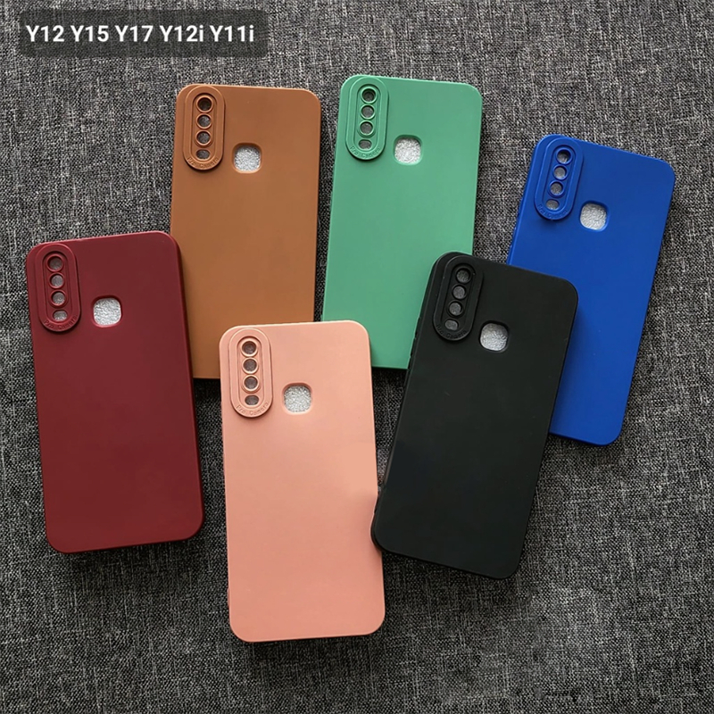 SILIKON CAIR ASLI RESMI CASE VIVO Y16 Y15S Y01 Y15C Y22 Y22S Y35 Y21 Y33S Y21E Y21S Y20 Y20I Y20S Y12S Y17 Y15 Y12 Y11 2019 COVER TAHAN GUNCANGAN SOFTCASE CASING