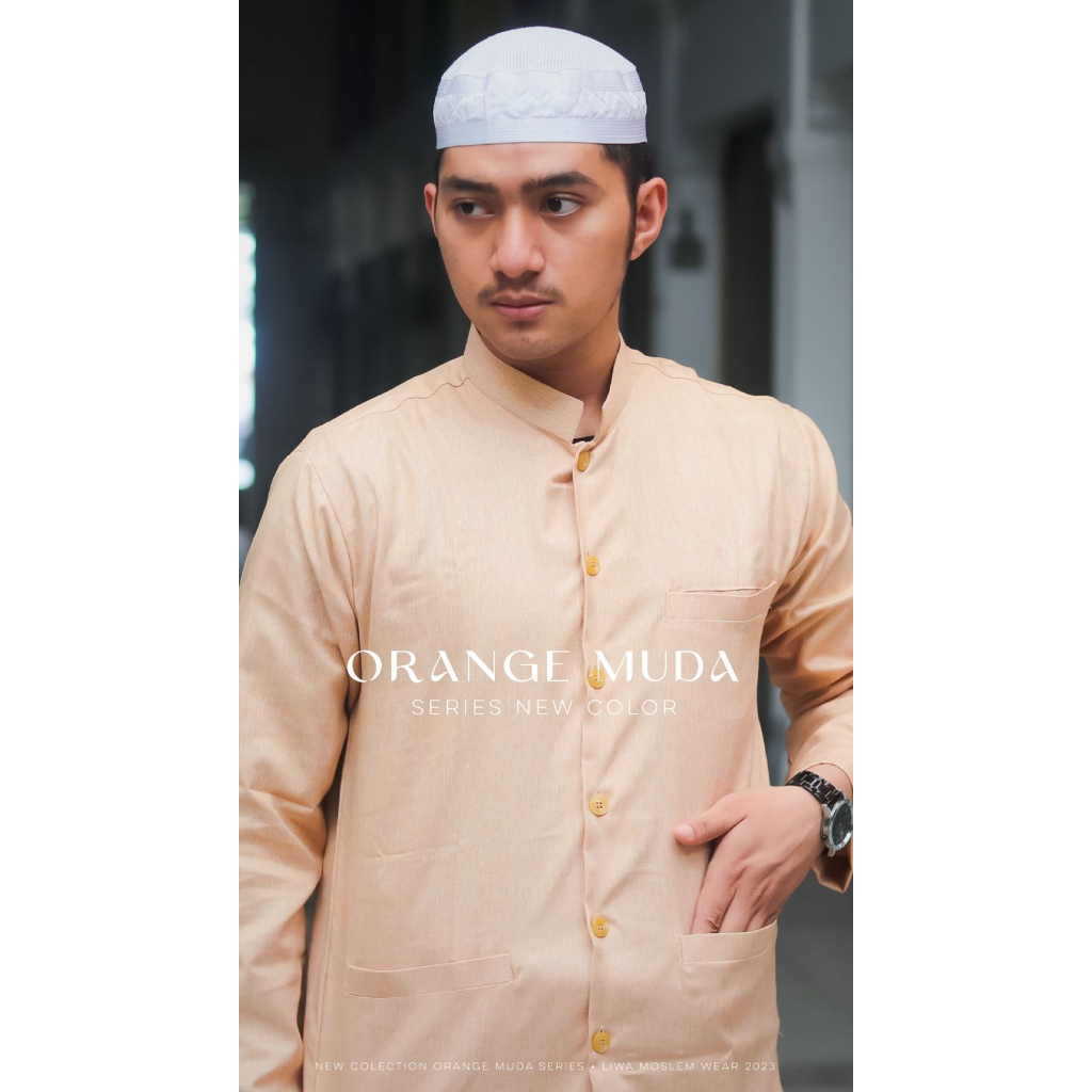 Liwa Haibah baju koko Katun madinah pria muslim dewasa habaib original polos premium model ammu leng